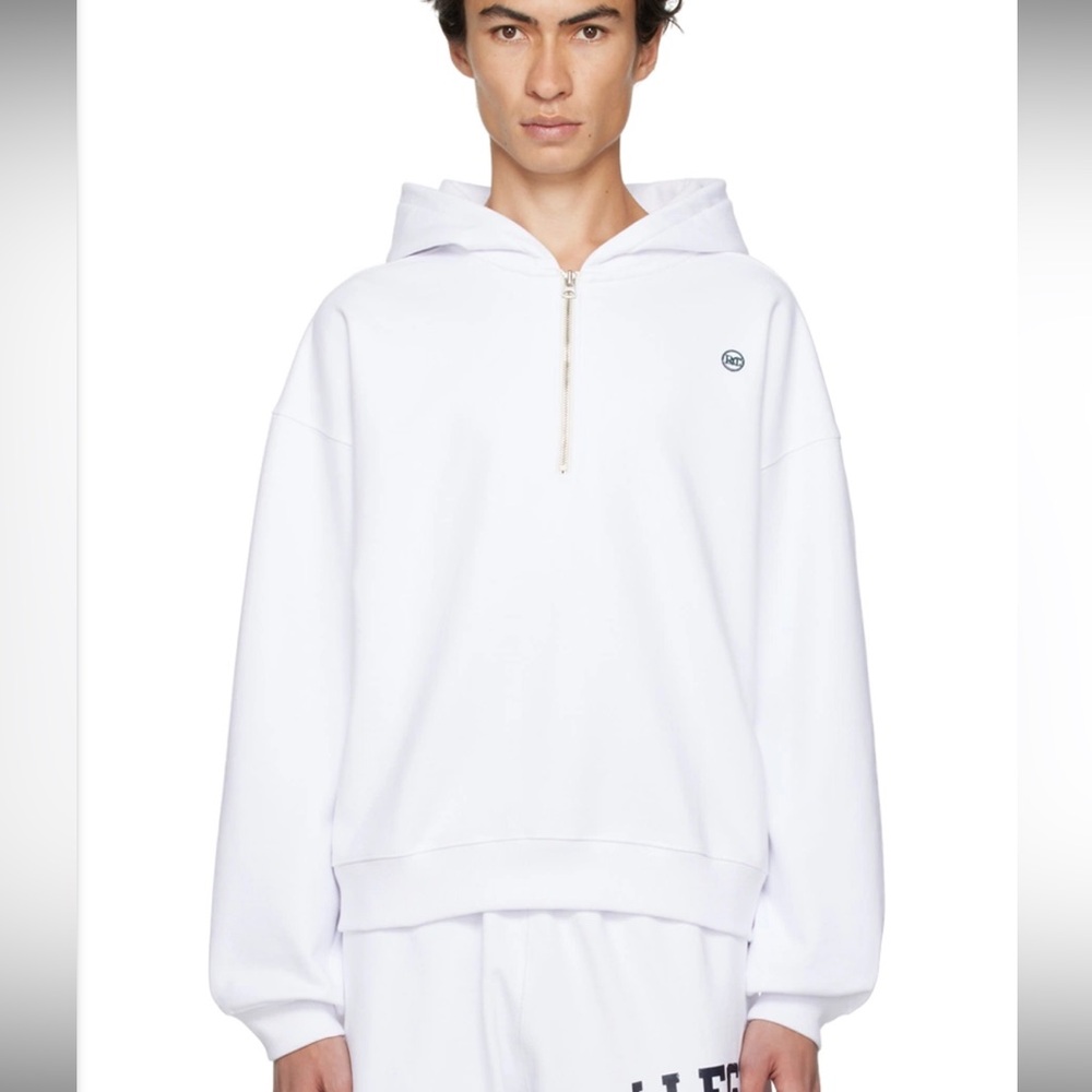 NWOT Recto White Zip Hoodie XS